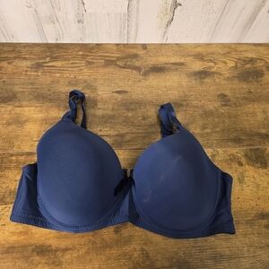 Violas secret blue bra with underwire women's size 40DD